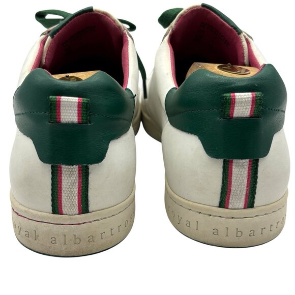 Royal Albartross Smith Azalea Spikeless Luxury Golf Shoes Mens US Size 9 White - Picture 9 of 13